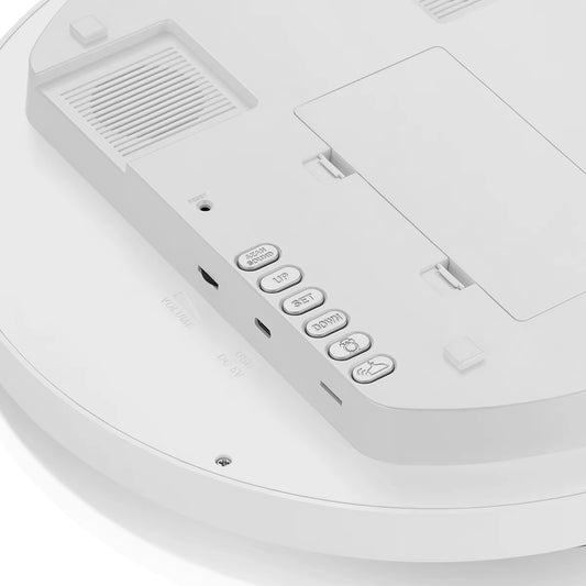 Al-Fatiha Azan Prayer Wall Clock - Black - ساعة الحائط