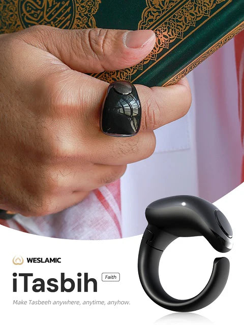 iTasbih Weslamic - Zikr Ring - خاتم ذكر ذكي