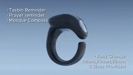 iTasbih Weslamic - Zikr Ring - خاتم ذكر ذكي